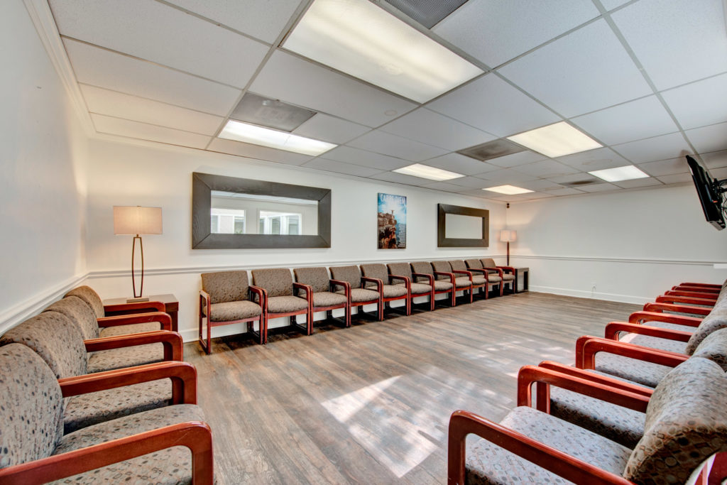 Group therapy room at the Lighthouse Treatment Center